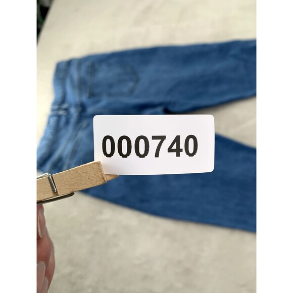 Frame High & Tight Straight Jeans Women’s 29 Blue High Rise Cotton Denim - Picture 13 of 13